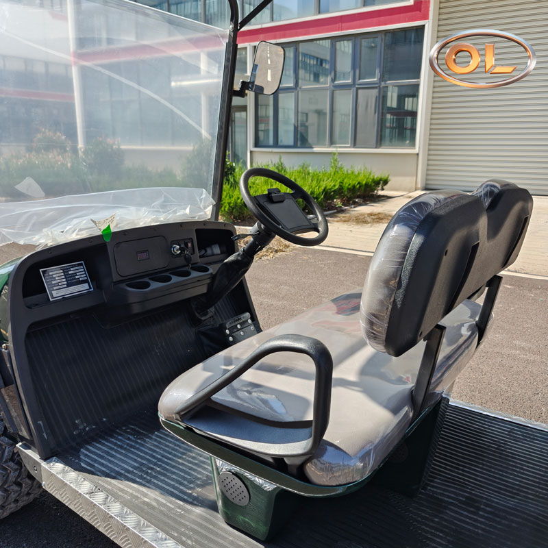 seater of golf cart