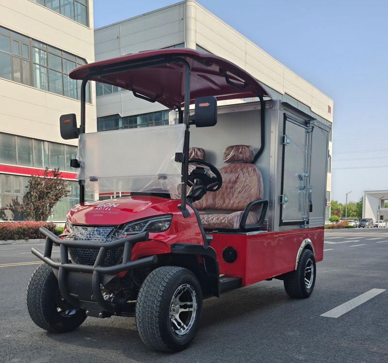 golf cart with cargo