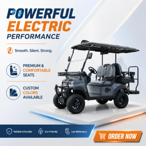 POWERFUL GOLF CART
